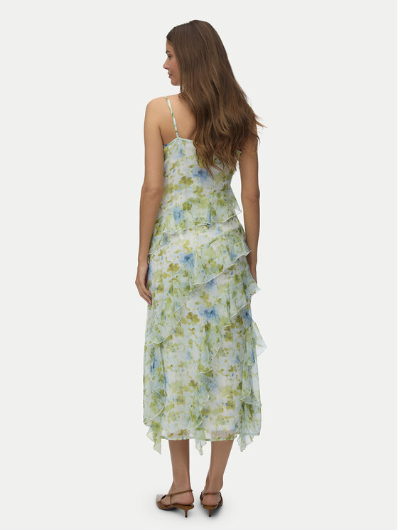 Vero Moda Vero Moda Sukienka wieczorowa Smilla 10346307 Turkusowy Regular Fit