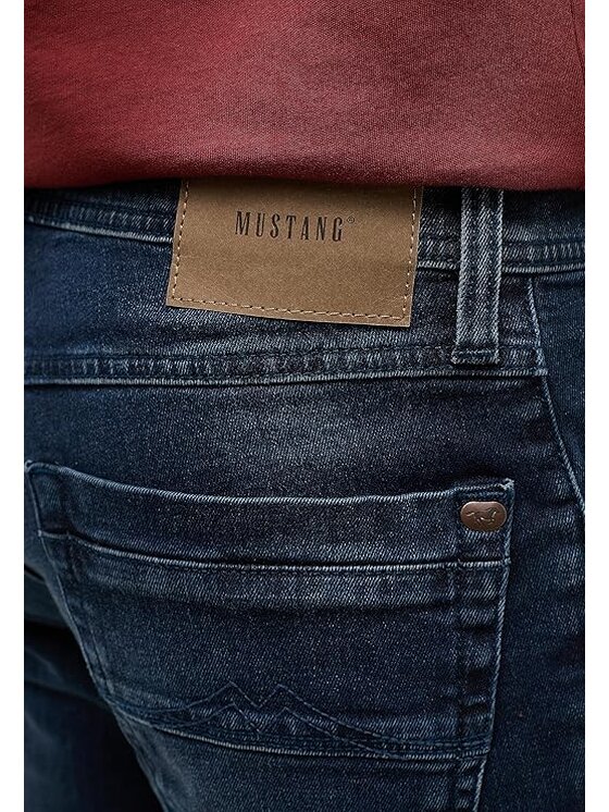 Mustang Mustang Jeansy Washington straight Niebieski Straight Fit