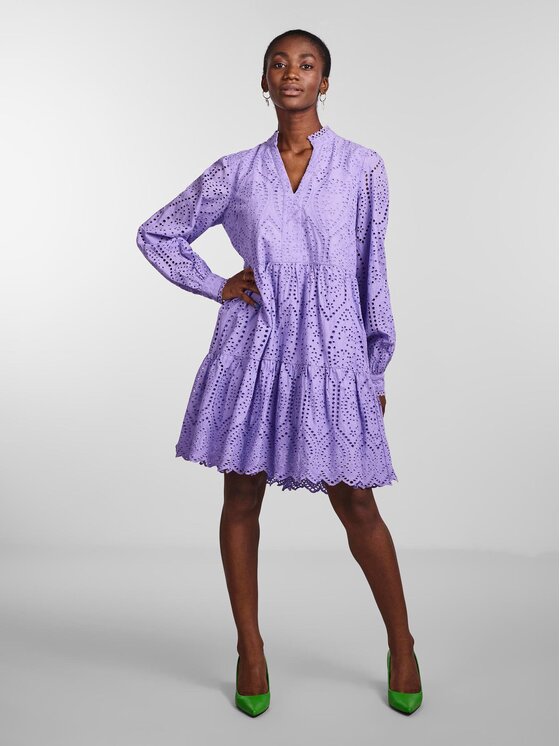 YAS YAS Hétköznapi ruha 26027162 Lila Regular Fit