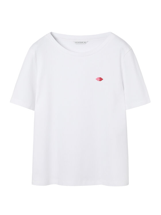 TATUUM TATUUM Tričko AJMIRJA 3 Biela Classic Fit