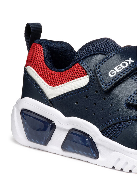 Geox Geox Sneakersy J Illuminus J55GVA 014BU C0735 S Granatowy