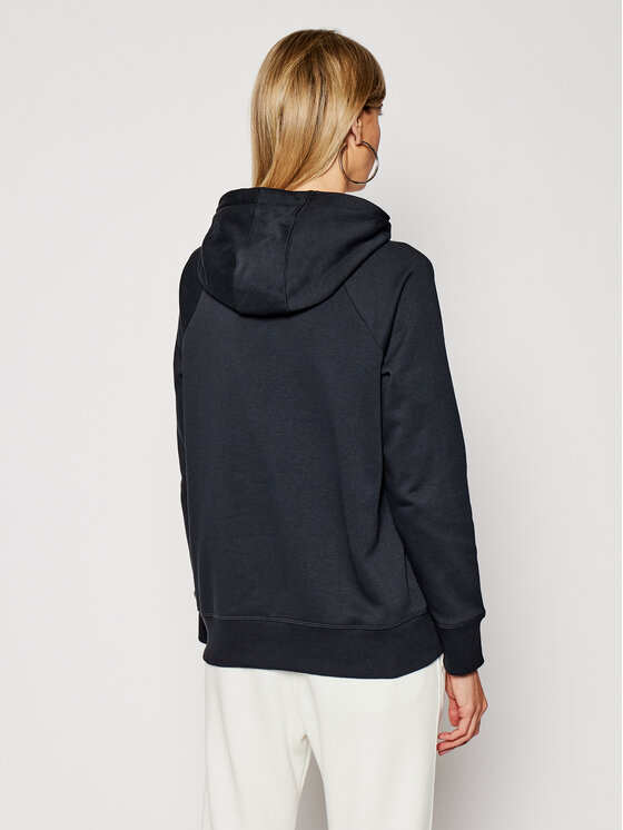 Under Armour Under Armour Μπλούζα Ua Rival Fleece Logo 1356318 Μαύρο Loose Fit