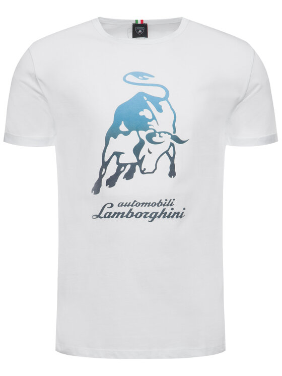 Lamborghini Lamborghini Majica B3XUB7S8 Bela Regular Fit