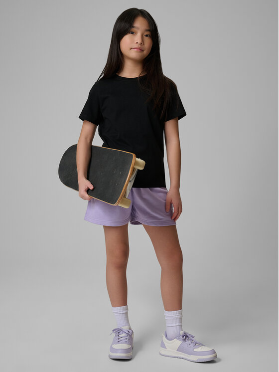 4F 4F T-Shirt BASIC+ Czarny Regular Fit