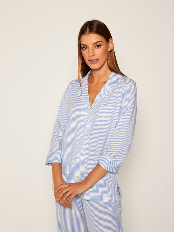 LAUREN RALPH LAUREN Lauren Ralph Lauren Piżama I819702 Błękitny