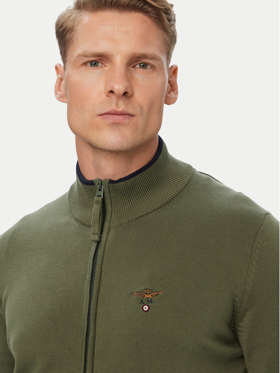 Aeronautica Militare Aeronautica Militare Kardigāns 262MA1632UL00506 Haki