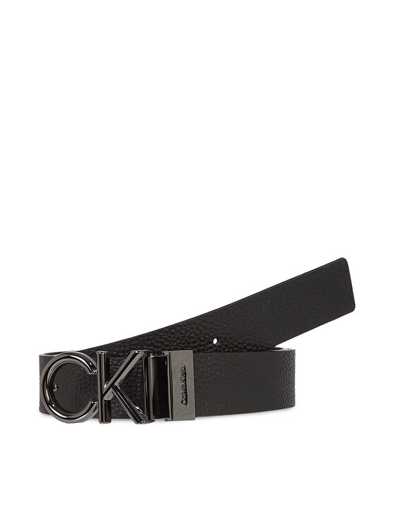 Calvin Klein Calvin Klein Meeste püksirihm Adj/Rev Ck Metal Bombe Pb K50K510948 Must