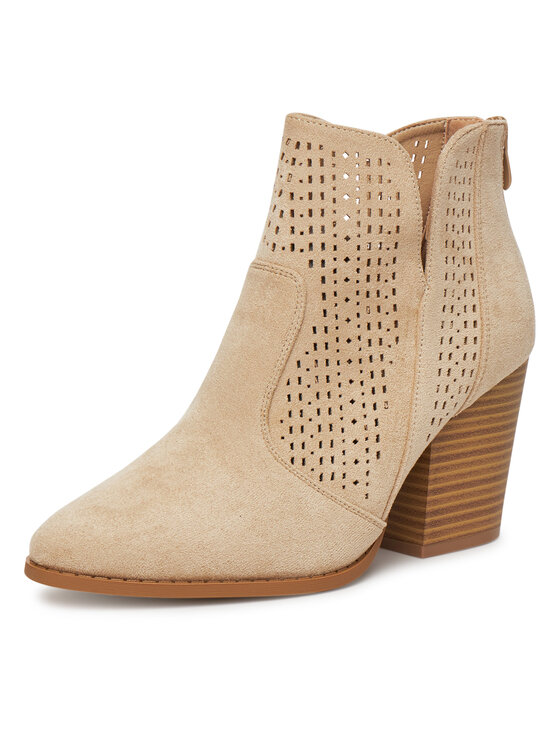 DeeZee DeeZee Stiefeletten HX24060C-1 Beige