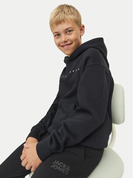 Jack&Jones Junior Jack&Jones Junior Jopa Star 12237468 Črna Loose Fit