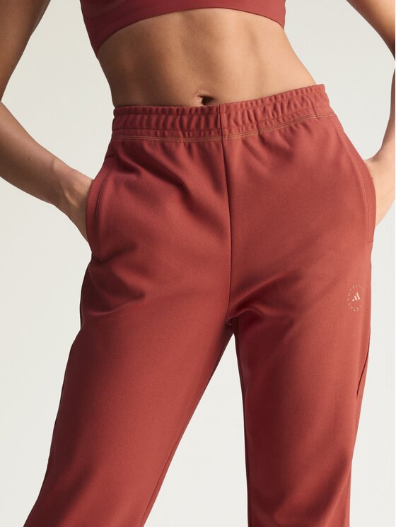 adidas by Stella McCartney adidas by Stella McCartney Spodnie dresowe 144011 Brązowy Regular Fit