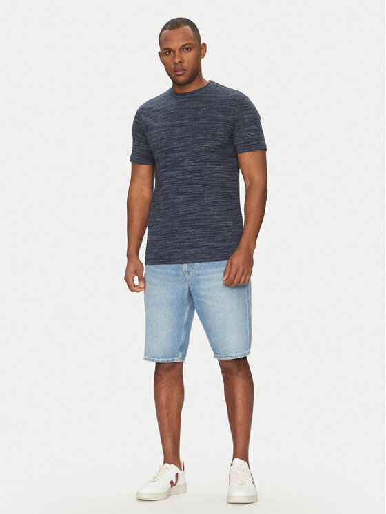 Blend Blend T-Shirt 20718299 Granatowy Regular Fit