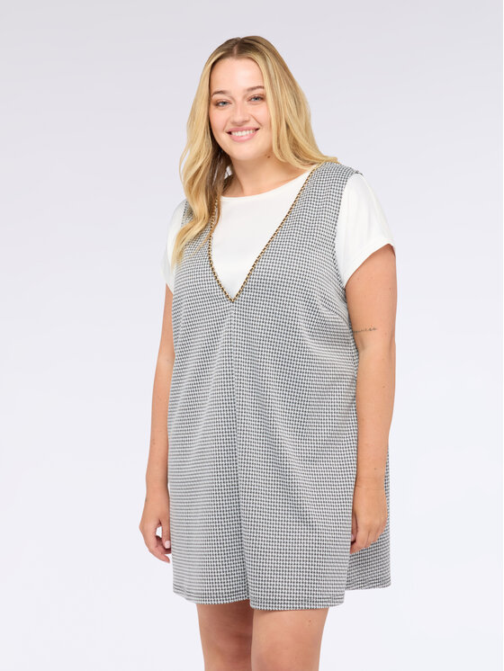 Fiorella Rubino Fiorella Rubino Vestito da giorno 7036L001153N0Z3 Nero A-Line Fit