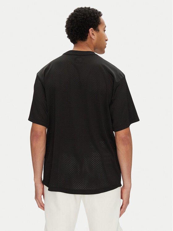 DC DC T-shirt No Hitter ADYKT03254 Crna Regular Fit