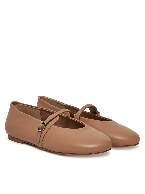 Steve Madden Steve Madden Baleriny Rejoice SM11003565 Brązowy