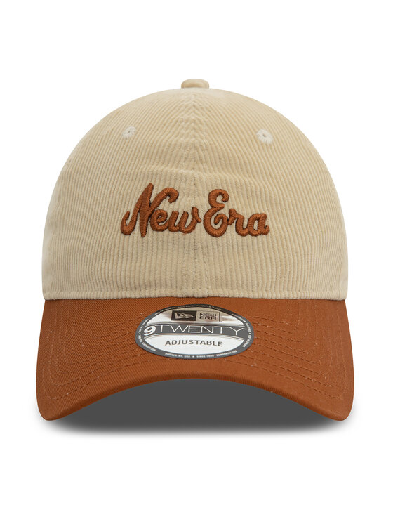 New Era New Era Kepurė su snapeliu Script Cord 9TWENTY 60580827 Smėlio
