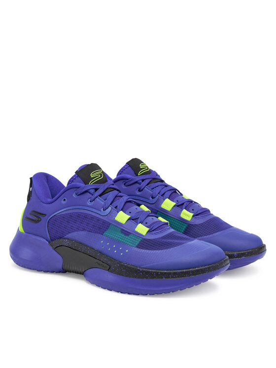 Skechers Skechers Buty do koszykówki SKX RESAGRIP 253007/BLBK Niebieski