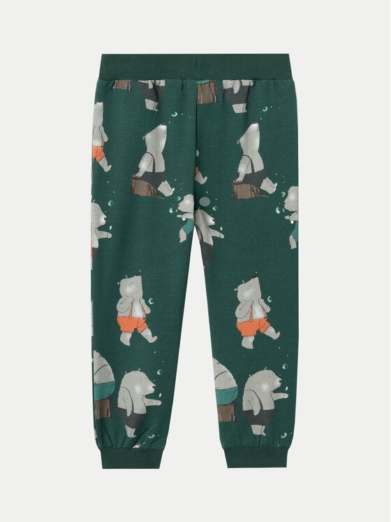 NAME IT NAME IT Donji dio trenerke Larsen 13232067 Zelena Regular Fit