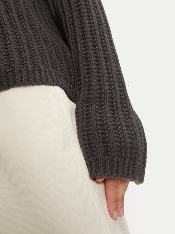 Kaffe Kaffe Sweter Bess 10509097 Czarny Loose Fit