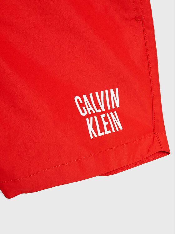 Calvin Klein Swimwear Calvin Klein Swimwear Pantaloncini da bagno Medium KV0KV00022 Rosso Regular Fit