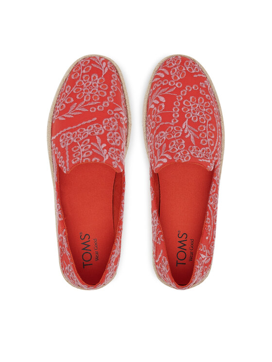 Toms Toms Espadrillid Carolina  10021871 Punane