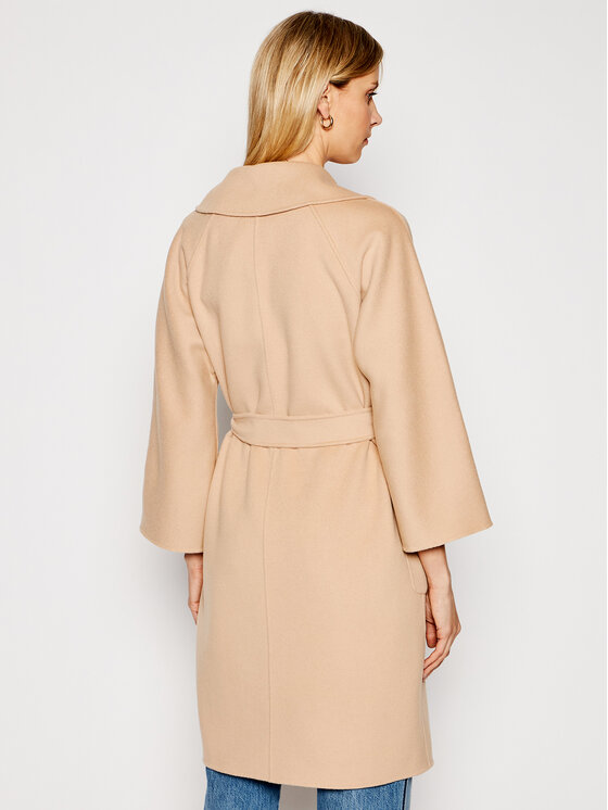 Weekend Max Mara Weekend Max Mara Вълнено палто Selz 50110317 Бежов Regular Fit