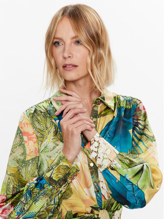 Vestito chemisier Sanctuary 3GGK86 7099Z Verde