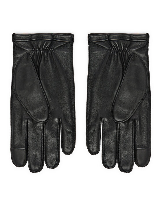 BOSS Boss Vyriškos Pirštinės Kranton 50526680 Juoda