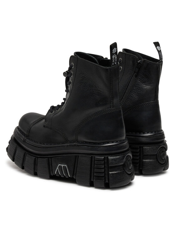 NEW ROCK NEW ROCK Bocanci M-NEWMILI083-S21 Negru