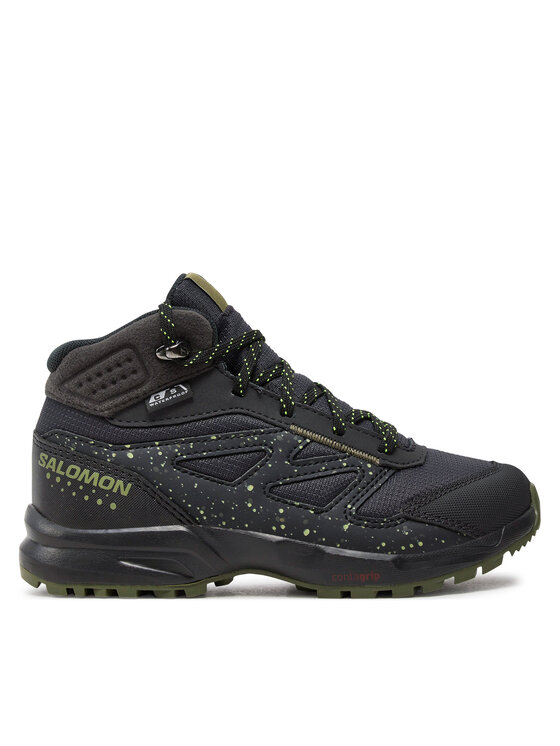 Salomon Trekking čevlji Outway Mid Climasalomon™ Waterproof L47283500 Črna