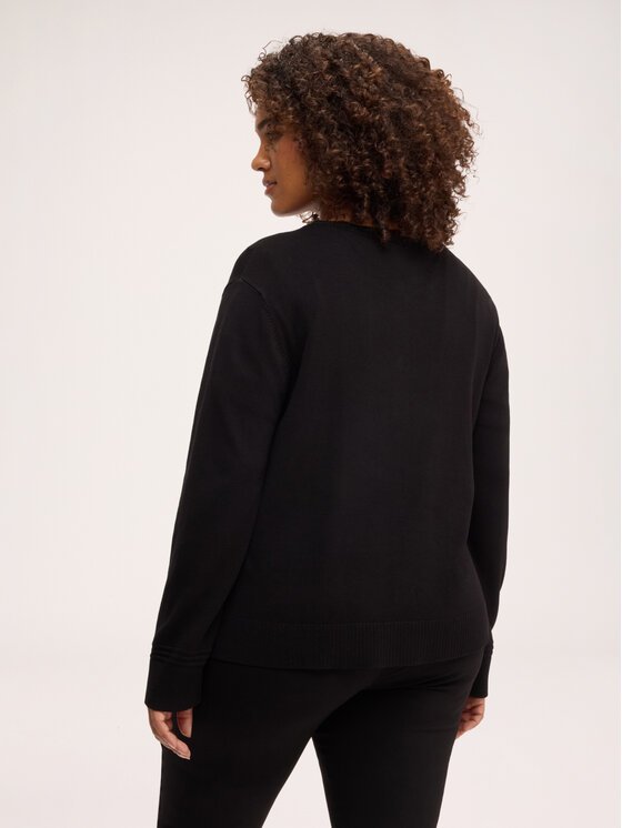 Fiorella Rubino Fiorella Rubino Cardigan M279L008561N033 Nero Regular Fit