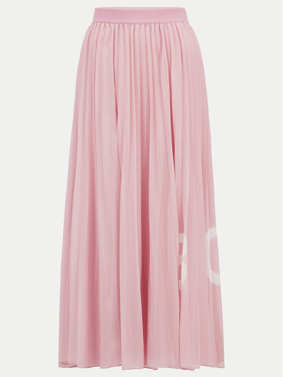 BOSS Boss Faltenrock Tiplissee 50429663 Rosa Regular Fit