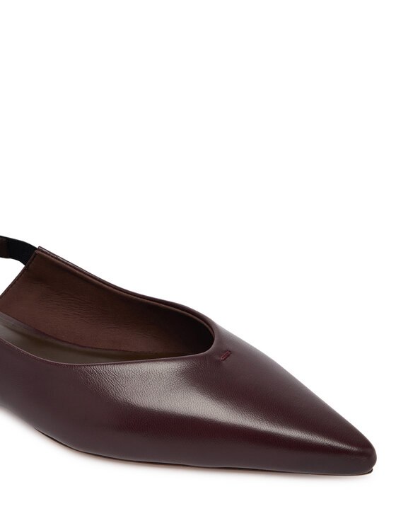 Max Mara Max Mara Baleríny Mxacrea 2614521431600 Bordó