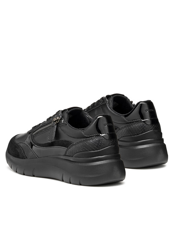 Geox Geox Αθλητικά D Plummery D56YNE 05402 C9997 Μαύρο