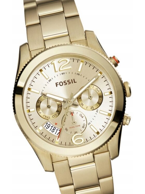 Fossil Fossil Zegarek ES3884 Złoty