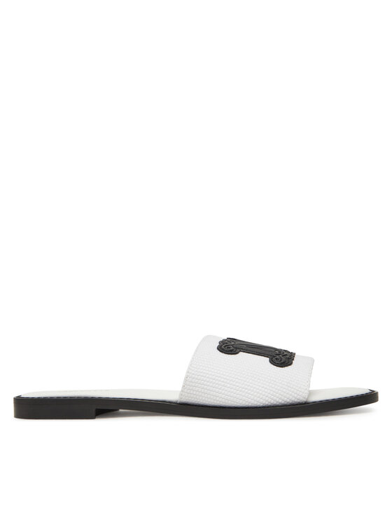 Damskie Klapki Max Mara, Rozmiar 37, Białe, 2516521019600