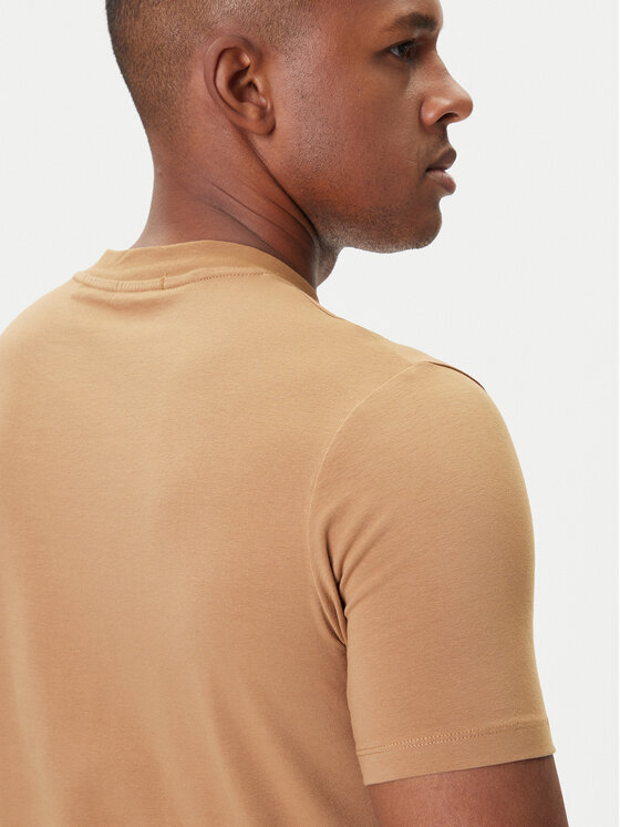 KARL LAGERFELD KARL LAGERFELD Marškinėliai 755051 554235 Smėlio Regular Fit
