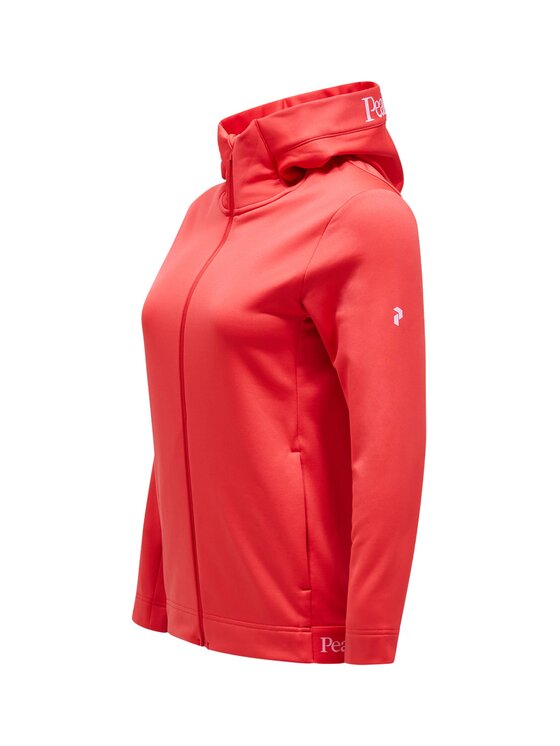 Peak Performance Peak Performance Bluza Rider Tech Czerwony Regular Fit