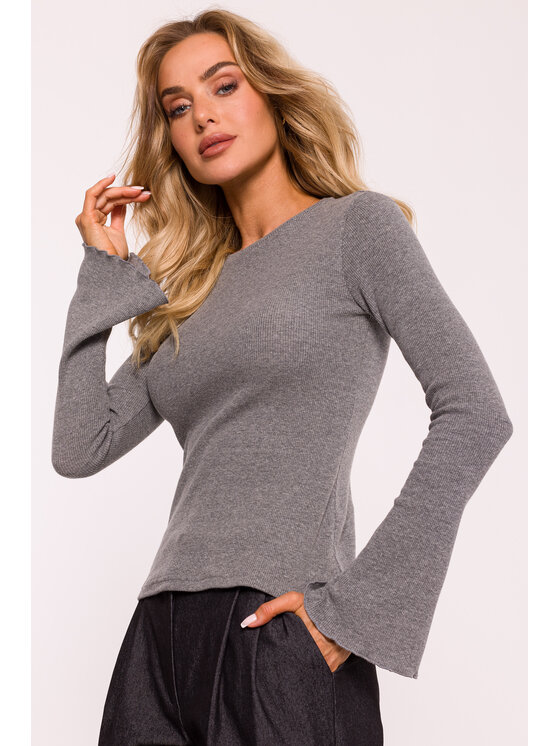 Made of Emotion Made of Emotion Halenka M806 Šedá Active Fit