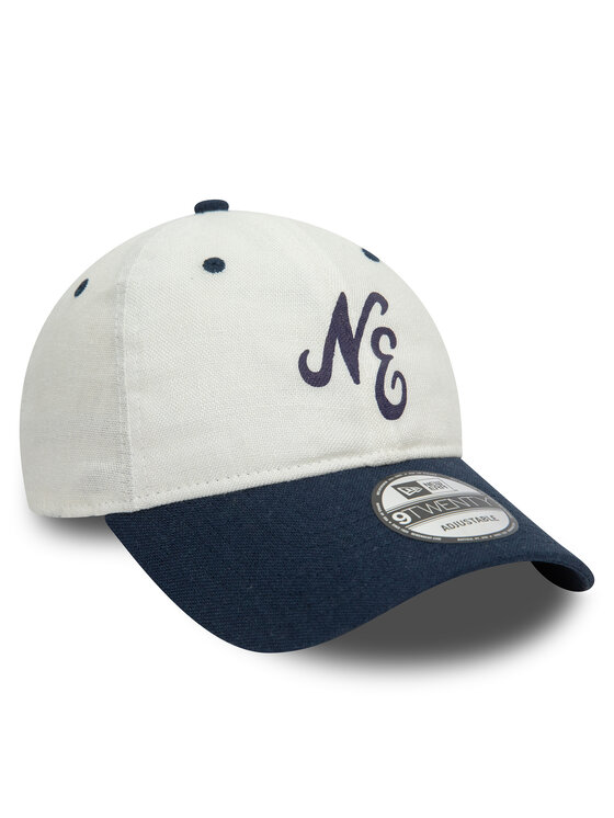New Era New Era Czapka z daszkiem Linen Script 920 Ne 60503546 Écru