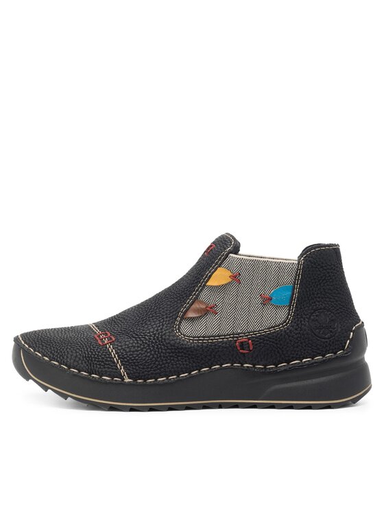 Rieker Rieker Ghete Jodhpur 51592-00 Negru