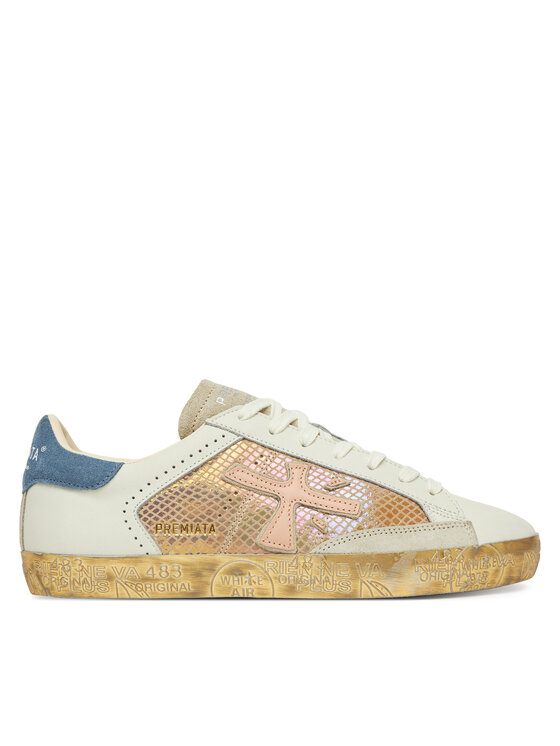 Premiata Premiata Sneakersy Stevend Var 6666 Écru