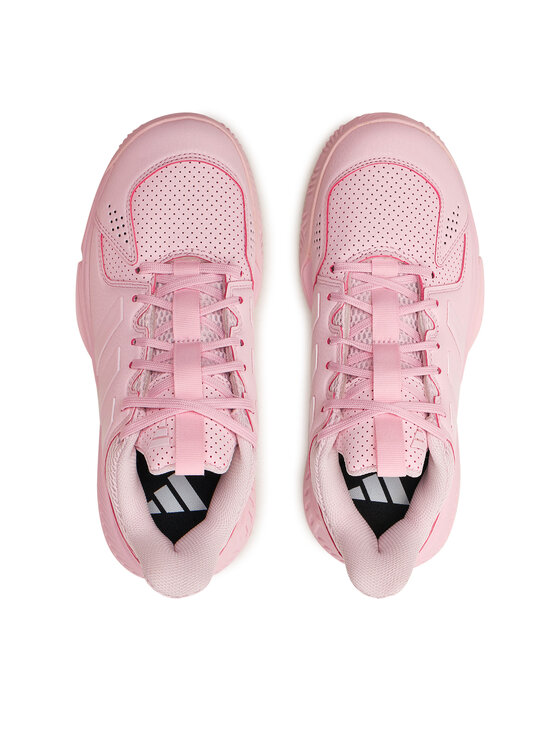 adidas adidas Tenisice za dvoranski nogomet Court Flight JR8170 Ružičasta