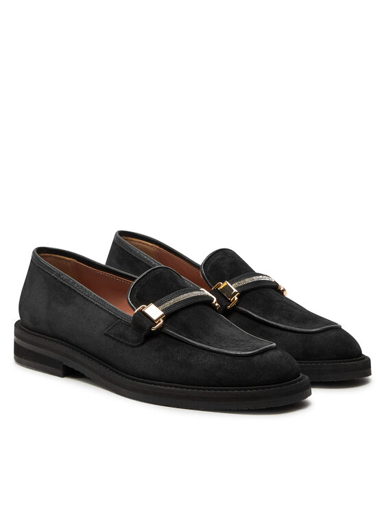 Pollini Pollini Loaferice SA10183G1LTN100A Crna