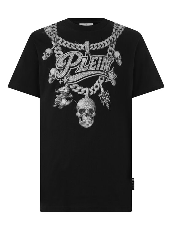 PHILIPP PLEIN PHILIPP PLEIN T-shirt 31293 Nero Regular Fit