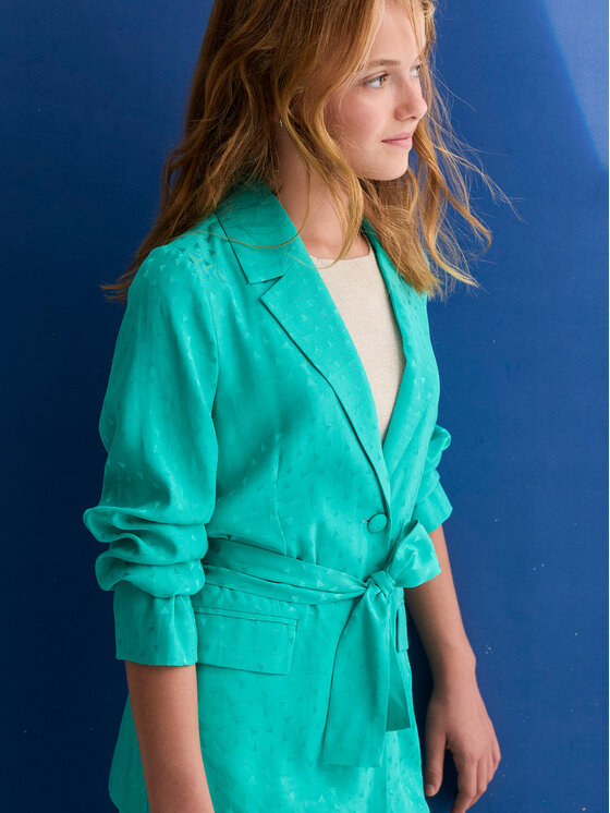 Abel & Lula Abel & Lula Obleka 5219 Zelena Regular Fit