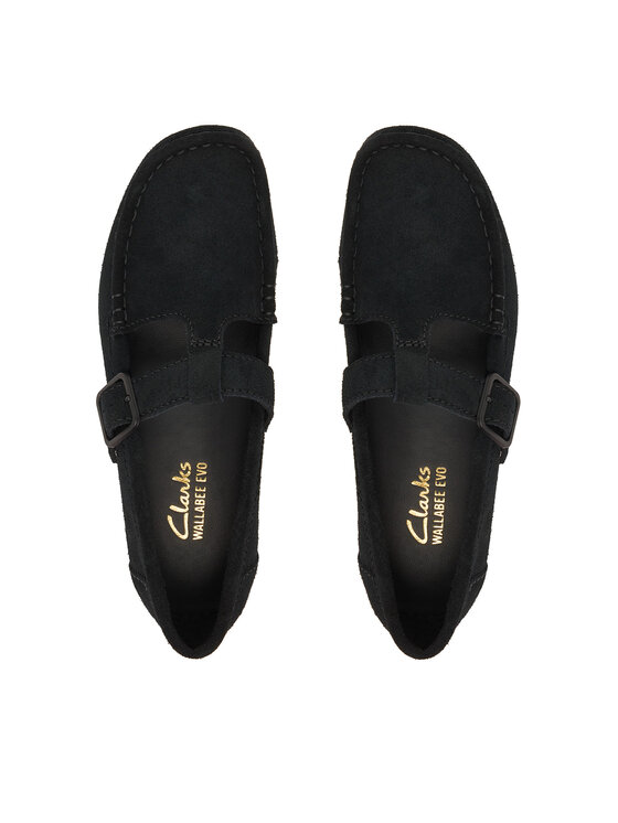 Clarks Clarks Polobotky WallabeeEVOBar 26183153 Černá