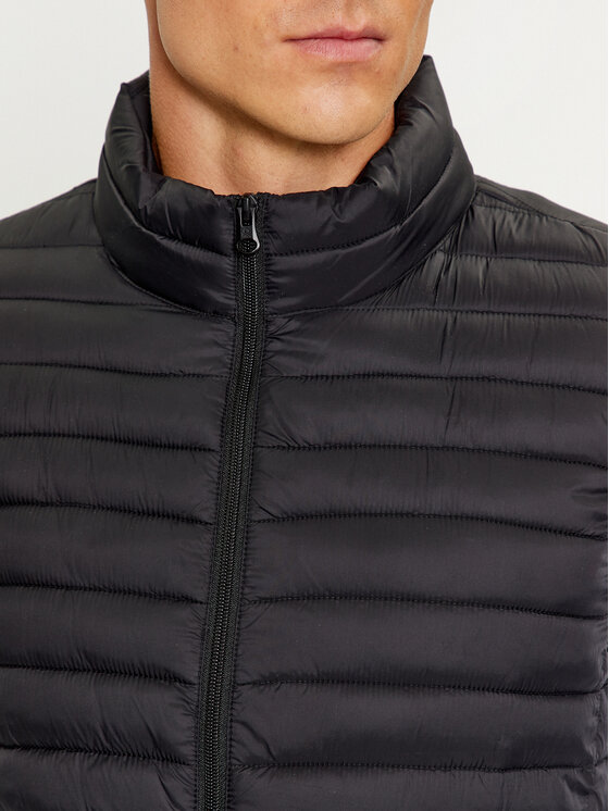 United Colors Of Benetton United Colors Of Benetton Жилетка за костюм 2BA2UJ005 Черен Slim Fit