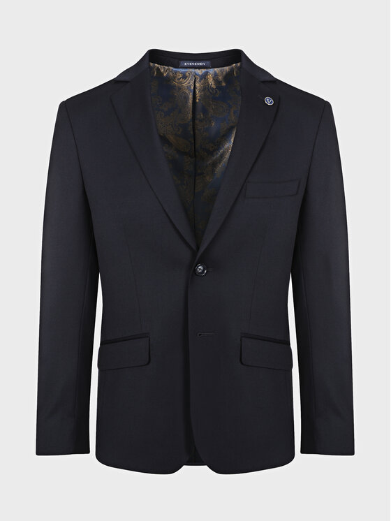 Evenemen Evenemen Marynarka Patron Granatowy Slim Fit