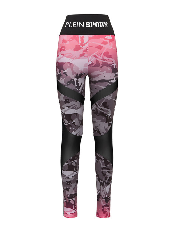 Plein Sport Plein Sport Legginsy 4595 Różowy Active Fit