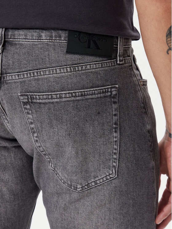 Calvin Klein Jeans Calvin Klein Jeans Blugi J30J327157 Gri Slim Fit